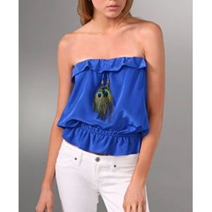 Karina Grimaldi Strapless Top - Size M